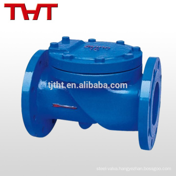 flapper flange type a216wcb carbon steel swing check valve